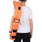 VBESTLIFE Golf Club Bag, Nylon Portable Waterproof Children Soft Foldable Golf Club Bag for Outdoor Practice Training (Orange)