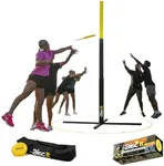 Disc It Indoor & Outdoor Team Game – Original Flying Disc Toss Sport - Fun For Events & Gatherings - Play At The Beach, Backyard, Park, Tailgates - Quick Easy 3 Minute Setup – For All Ages