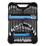 Bluespot 04112 32pce Metric/Imperial Assorted Spanner Set (6-19Mm)(1/4"-5/8")
