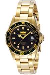 Invicta Stainless Steel Pro-Diver Analog Black Dial Men's Watch-8936