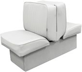 Wise 8WD707P-1-710 Deluxe Series Back to Back Lounge Seat - White