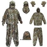 Ghillie Suit, Leafy Suit for Huntin