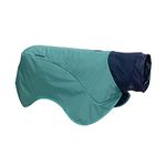 Ruffwear, Dirtbag Dog Towel, Camping and Outdoor Absorbent Coat, Aurora Teal, X-Small