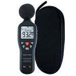 GAIN EXPRESS Professional Sound Level Meter with Backlight Display High Accuracy Measuring 30dB-130dB (Without Data Record Function)