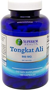 Superior Health Tongkat Ali Extract 900mg Per Serving 180 Capsules Supplement 3 Month Supply