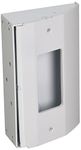 Hubbell Wiring Systems RU100W tradeSELECT Metal Under Cabinet/Counter Power Distribution Slim Fit Box, 5.57" Length x 3.40" Width x 1.55" Height, White