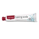 Red Seal Natural Baking Soda Toothpaste - No Fluoride, No Artificial Flavors Or Colors - Protects Teeth & Gum Health Naturally & Cleans For Visibly Brighter Smile 100G - Whitening