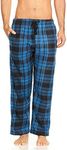 DARESAY Mens Microfleece Pajama Pants/Lounge Wear with Pockets and Adjustable Waistband