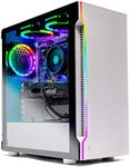 Skytech Gaming Archangel Gaming Computer PC Desktop – Ryzen 5 3600 3.6GHz, GTX 1660 Super 6G, 500GB SSD, 16GB DDR4 3000MHz, RGB Fans, Windows 10 Home 64-bit, 802.11AC Wi-Fi, White, ST-Arch3.0-0038