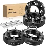 Nilight Toyota Wheel Spacers for 1995-2023 Tacoma 1989-2023 4Runner,Wheel spacers 1.5 inch with 12x1.5 Studs & 106mm Hub Bore FJ Cruiser Tundra Fortuner Sequoia Land Cruiser-4PCS