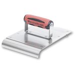 MARSHALLTOWN The Premier Line 4283D 6-Inch by 8-Inch Stainless Steel Edger/Groover with DuraSoft Handle