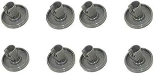 Find A Spare Dishwasher Lower Basket Wheel 8 Pack For Zanussi AEG Electrolux Arthur Martin ESL6115 ZSF6128 ZSF6120 Grey Lower Basket Wheel (8 Pack)