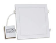 LED FANTASY 11 Inch Square Slim Panel 1x1 FT Downlight 5000k 24 Watts 1920 Lumens (11 Inch, 1 Pack)