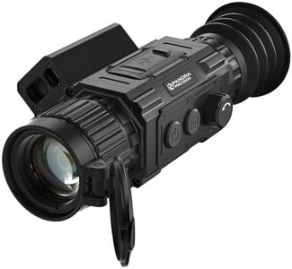 PANORA PRECISION TK-C Sirius Thermal Scope for Hunting,384 50MM 12um18mK Sensitivity Super AI Resolution Thermal Imaging RifleScope with LRF, WiFi, RAV，Video Recording & Rugged Weatherproof Design