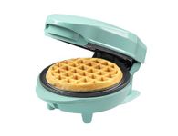 Bestron AMW500MBS Mini Waffle Maker, Alloy Steel, Green
