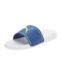 Puma Unisex-Adult Marine White-New Navy-Fizzy Apple Slide - 7UK (39345203)