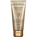 Raw Naturals TRANSPARENT SHAVE GEL | High-glide crystal-clear Shaving Gel | Friction- free Shave Gel for Men