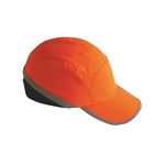 Portwest PW79 Men's Safety Bump Cap, Orange