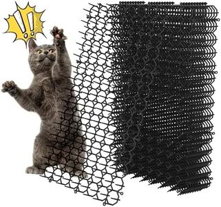 OCEANPAX 16 x 8 Inch Scat Mat for Cats, 10 Pack Cat Scat Mat with Spikes, Cat Deterrent Outdoor for Cats & Dogs - Cat Spike Mat to Keep Cats & Other Animals Away from Furniture, Plants (10 Pack)