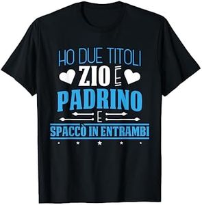 Ho due titoli Zio e padrino e spaccò in entrambi Maglietta
