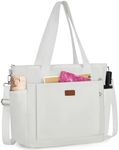 Canvas Tote Bags for Women with Zip