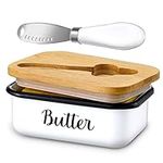 Butter Dish with Lid and Butter Cur