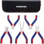 WORKPRO Mini Precision Pliers Set 5-Piece