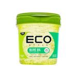 Eco Style Olive Oil Eco Styler Hair Gel, Hydrate and Style, Alcohol-Free, Green 473 ml (Pack of 1)