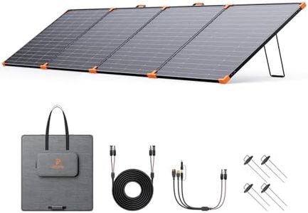 ZOUPW N-Type 16BB 450 Watt Portable Solar Panel,38V Foldable Solar Panel for Power Station with 25% High Efficiency,IP68 Waterproof 4 Adjustable Kickstands for RV Camping Hurricane Blackout