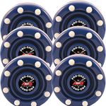 6 Pack of IDS Roller Hockey Puck Pro Shot (Blue)