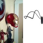 Strong iron Rack for Avengers Iron Man Electronic Helmet/Scout Trooper Helmet | Wall Mounted | Helmet Storage Display | The Avengers Costume Helmet Collection Wall Hanger Stand | No Helmet