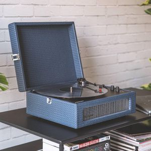 Crosley Voyager Bluetooth Turntable – Navy