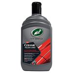 Turtle Wax 53341 Hybrid Solutions Ceramic Polish & Wax 500ml - All In One Scratch & Swirl Removal Treatment Delivers Long Lasting Clarity, Shine, Protection & Water Beading