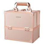 FRENESSA Makeup Train Case 10 Inch 