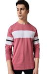 THE DRY STATE Men Round Neck T-Shirt (XL, Rose Bud 1)