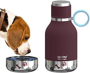 Asobu Dog Bowl Bottle Stainless, Burgundy 975ml ASDB1BUR