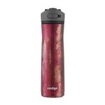 Contigo Ashland Chill 2.0 Stainless Steel Straw Water Bottle with Carry Handle and Secure Lid for Leak-Proof Travel, Vacuum-Insulated and BPA-Free, Water Colour, 24 oz (709 mL)