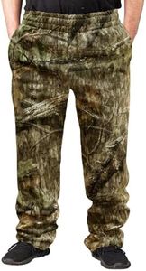 TrailCrest by Treel Mossy Oak Open Bottom Lounge Hunting Sweatpants, Country Roots™, Small