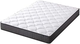 Zinus King Single Mattress Pocket Spring | Quilted Top, Support iCoil Bed Foam Mattresses, 10Yrs Warranty, Black, Vacuum Packed Mattress in a Box