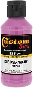 Custom Shop KSE760-QP Hot Pink - - EZ Flow Pinstripe & Lettering Enamel Paint - 4 Ounce