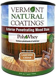 Vermont Natural Coatings PolyWhey Exterior Penetrating Stain - Lakeside Cedar - Quart