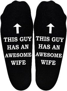 Moyel Husband Novelty Funny Socks for Men Gifts for Husband Christmas Valentines Day Wedding Anniversary Birthday Gifts for Him Husband Gifts from Wife