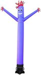 Inflatable Tube Man Sky Puppet Dancer - Funny Wacky Waving Inflatable Tube Guy for Festival Advertisement (Blower Not Included) (Purple, 20ft)