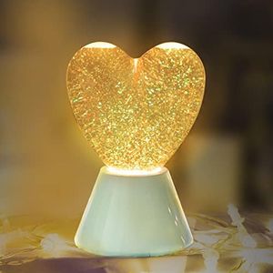 LED Color-Changing Love Light Ball, RGB Color-Changing Lava lamp, LED Flashing Sports Atmosphere Light, Bedroom Bedside Night Light, Suitable for Birthday, Christmas and Other Festivals as Gifts.