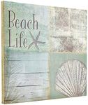 MCS MBI 13.5x12.5 Beach Life Theme Scrapbook Album with 12x12 Pages (860121)