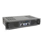 Skytec SKY-600B 600W DJ Disco House Party PA Power Amplifier - 2x 300W RMS Channels, Compact Black Design, Perfect for DJs, Bands, Clubs, Home Sound Systems, Stage & Karaoke Events, Durable & Reliable