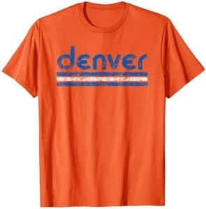 Denver Colorado Retro Vintage Weathered Throwback T-Shirt