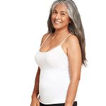 Boody Body EcoWear Womens Cami Classic Soft Elegance in a Camisole Medium White