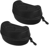 PATIKIL Hard Ski Goggle Case, 2 Pack EVA Sports Glasses Case Shockproof Snowboard Goggles Box, 8.27" x 4.72" x 4.33"