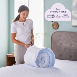 Sleep Innovations 4" King Mattress Topper – Memory Foam